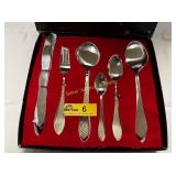 28 Piece MHSCutlery Stainless Steel Flatware Set