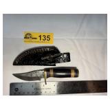 Custom Handmade Full-Tang Damascus Steel  knife