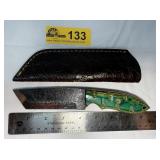 Custom Handmade Full-Tang Damascus Steel  knife