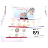 1994 U.S. MINT UNCIRCULATED COIN SET W EXTRA D SET