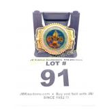 VINTAGE BOY SCOUTS OF AMERICA BELT BUCKLE