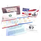 1996 UNITED STATES MINT UNCIRCULATED COIN SET