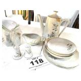 PARTIAL CHINA SET MCM KAYSONS GOLDEN RHAPSODY