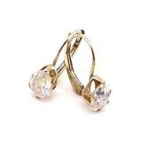 14K GOLD TEAR DROP EARRINGS