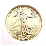 2008 $5 AMERICAN GOLD EAGLE NGC GEM 1/10TH OZ
