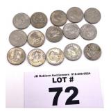 (15) 1979 SUSAN B ANTHONY DOLLARS