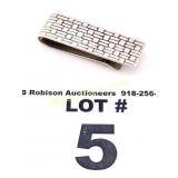 TIFFANY & CO MAKERS STERLING SILVER MONEY CLIP