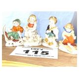 ANTIQUE JAPAN FIGURINES