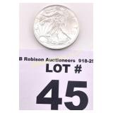 2020 SILVER EAGLE DOLLAR 1 OZ FINE SILVER