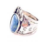 STERLING NATIVE RING SZ 13.5 BY CHEROKEE BEAR