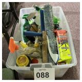 MISC. CHEMICALS, SPIDER/RODENT TRAPS, CLEANERS