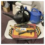 WATERING CANS, KNEE CUSHIONS, GARDEN TOOLS