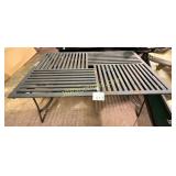 METAL PATIO TABLE 5
