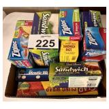 ASST. STORAGE BAGS & PLASTIC WRAP