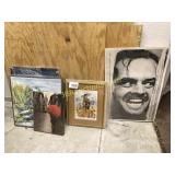 ASST ART - INDIAN ART, JACK NICHOLSON, ETC