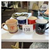 (4) PENDLETON MUGS