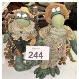 FROGS ONA BENCH HOME Dï¿½COR