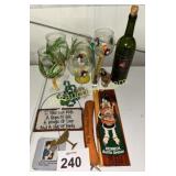 ASST. GLASSWARE AND Dï¿½COR