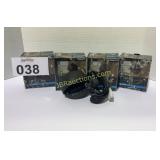 DECK LIGHTS -BLACK FINISH - NEW IN BOX