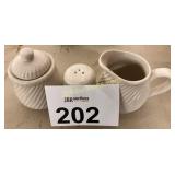 CREAM AND SUGAR WITH SHAKER