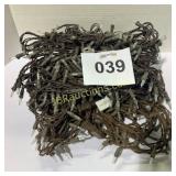 (6) BROWN STRANDS - CLEAR INDOOR/OUTDOOR LIGHTS