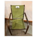GREEN PATIO CHAIR