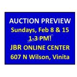 COME VIEW THE ITEMS IN PERSON!