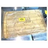 BAMBOO CUTTING/CHARCUTERIE BOARD 30'x20' - NEW