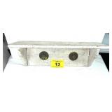 BARNWOOD SHELF COAT HANGER