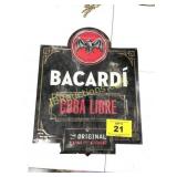 BACARDI METAL SIGN