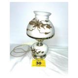 MILK GLASS LAMP