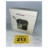 PORTABLE RADIO - HAND CRANK POWER