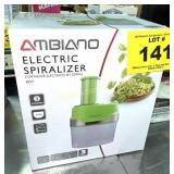 ELECTRIC SPIRALIZER - NEW