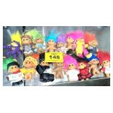 ASS'T MEDIUM TROLL DOLLS