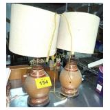 (2) MCM LAMPS