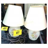 PAIR OF BEDLAMPS
