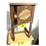 COPPER LINED HUMIDOR TABLE