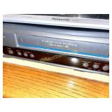 PANASONIC DVD PLAYER & PANASONIC VHS PLAYER