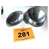 SMALL METAL SERVING BOWLS