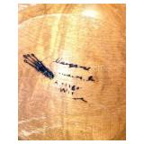 LARGE WOOD BOWL