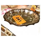 SIVLER SERVING BOWL