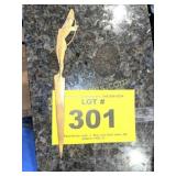 BRONZE INDIAN ARCHER LETTER OPENER