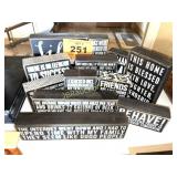 ASSORTED 'WALL HANGINGS'