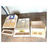 WOOD ORGANIZERS