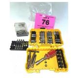 SCREWDRIVER AND BIT SET