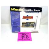 BI-DIRECTIONAL PARALLEL PORT ADAPTER