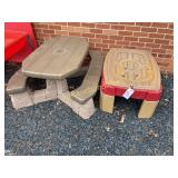 SAND TABLE AND PICNIC TABLE BOTH FOR ONE MONEY