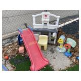 ASST TOYS, SLIDE, ETC. ALL FOR ONE MONEY