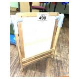 DRY ERASE/CHALK BOARD EASEL