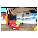 PLASTIC STORAGE CONTAINERS